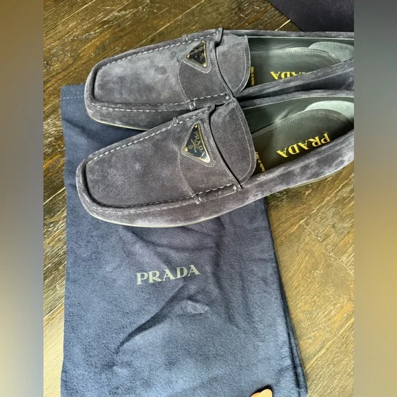Prada | Shoes | Prada Mens Loafers Nwt Calzature Uomo Size 9  display picture 3